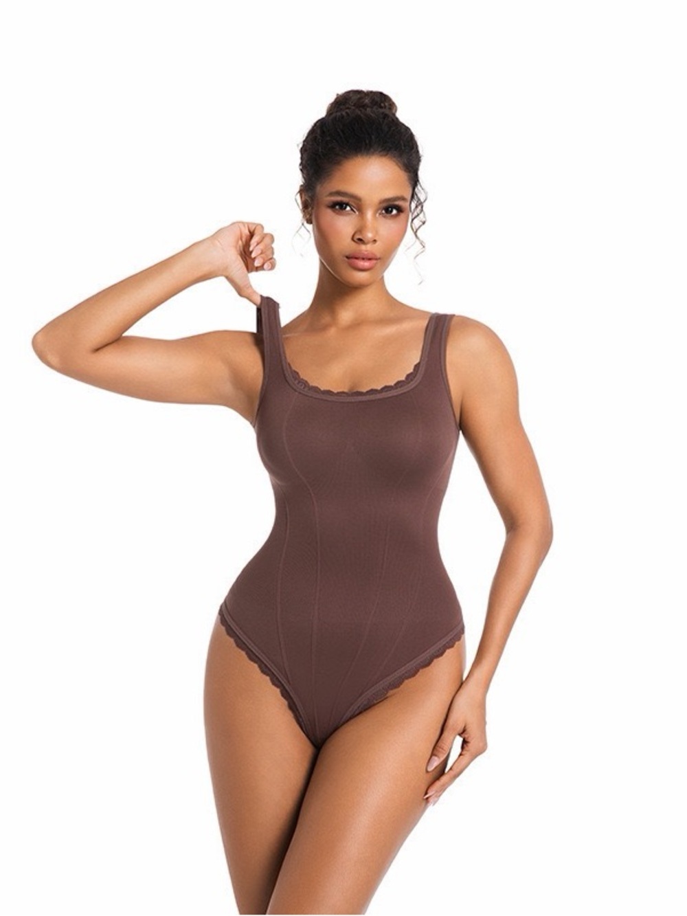 Everyday Smooth Sculpting Bodysuit - Brown